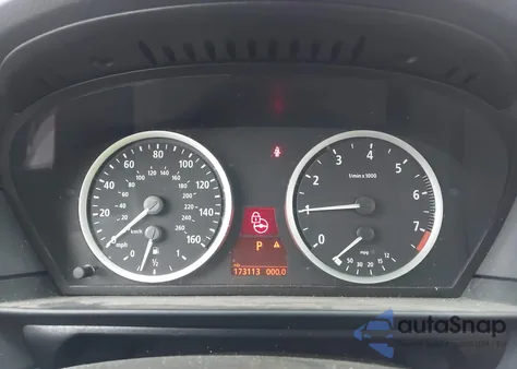 2007 BMW 525I from USA, damaged, VIN WBANE53507CY05613